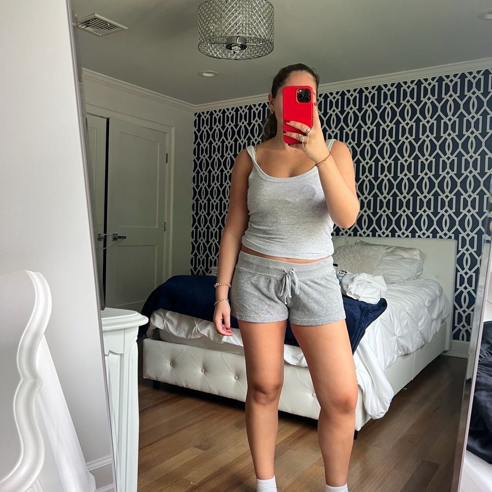 Hard Tail Light Gray Women's shorts